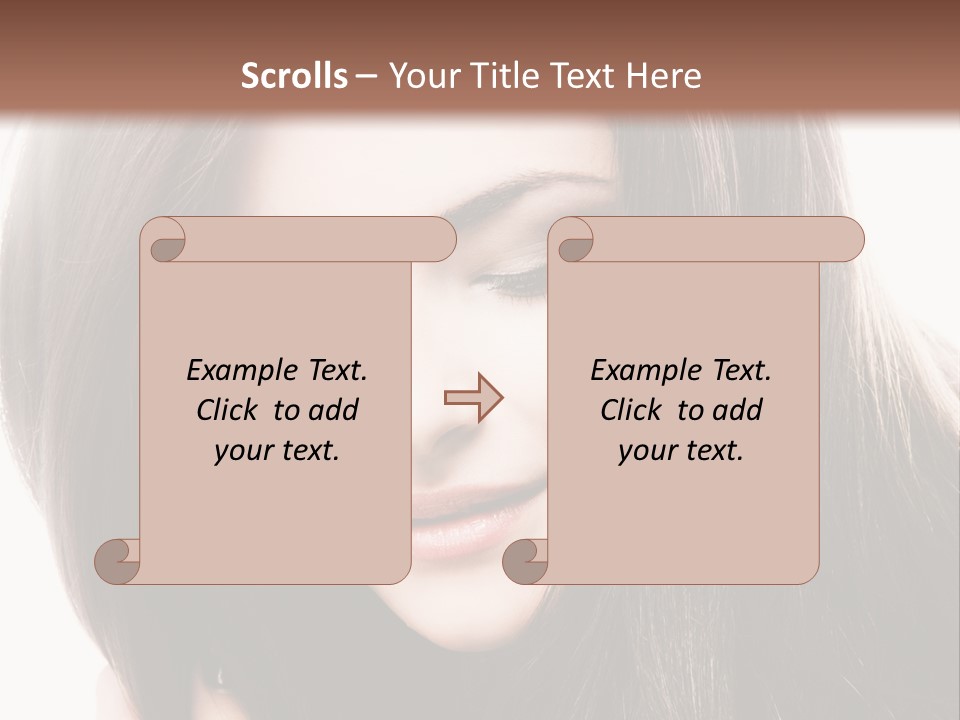 Vertical Hold Clean PowerPoint Template