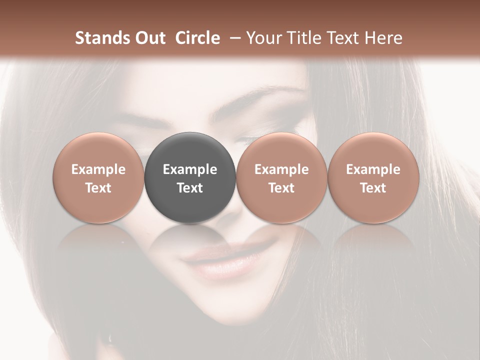 Vertical Hold Clean PowerPoint Template
