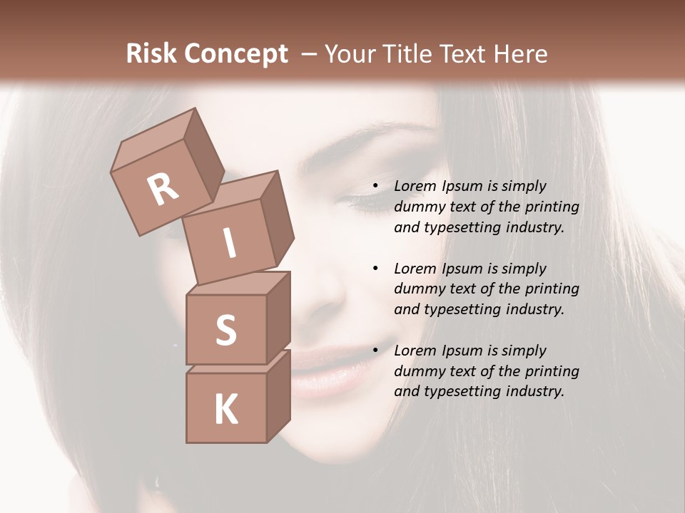 Vertical Hold Clean PowerPoint Template