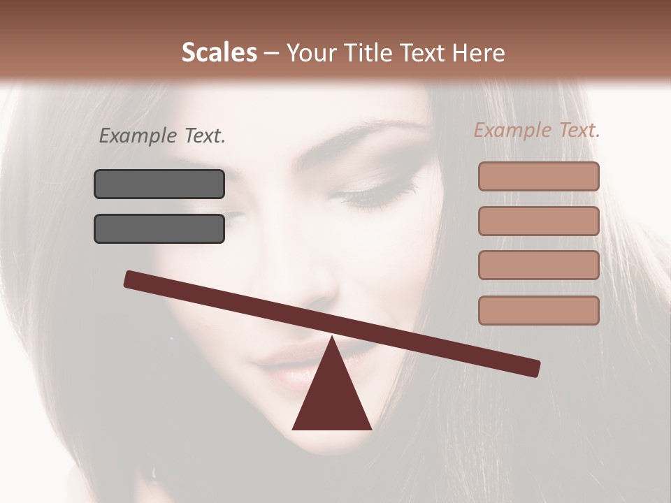 Vertical Hold Clean PowerPoint Template