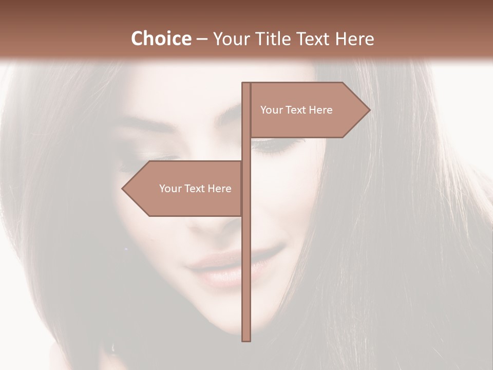 Vertical Hold Clean PowerPoint Template