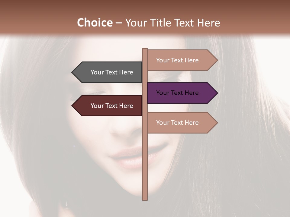 Vertical Hold Clean PowerPoint Template
