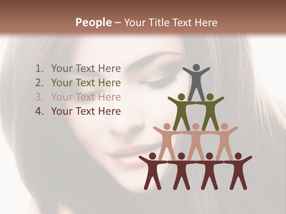 Vertical Hold Clean PowerPoint Template