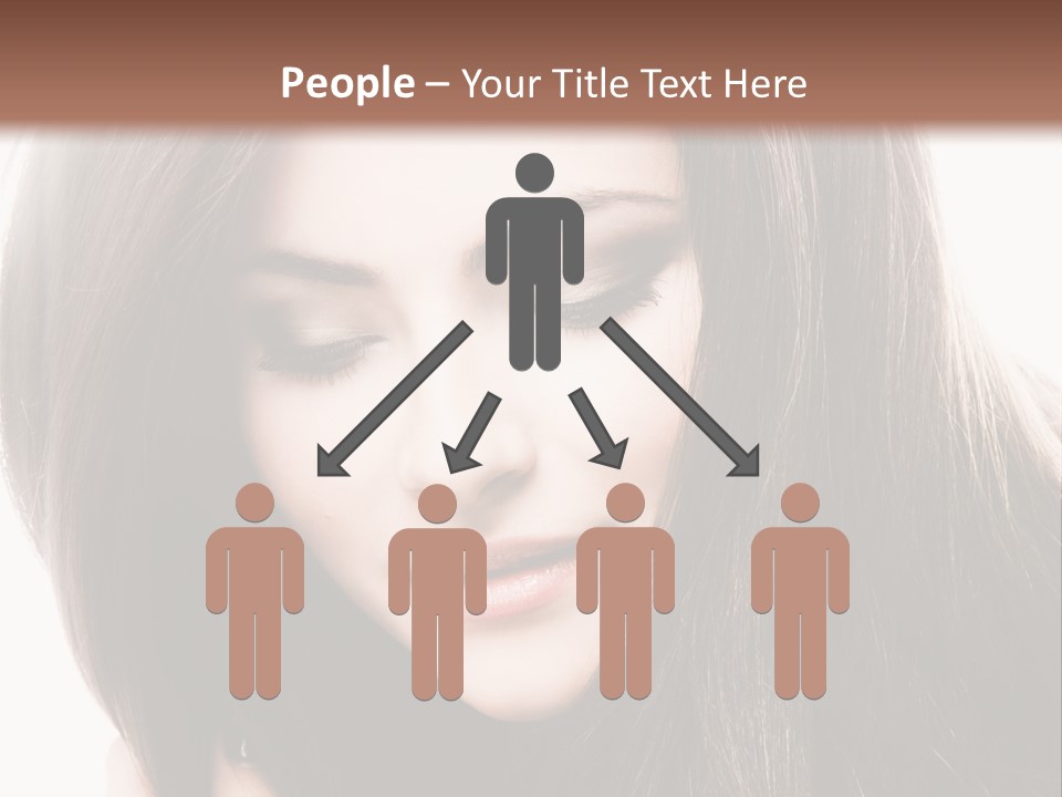 Vertical Hold Clean PowerPoint Template