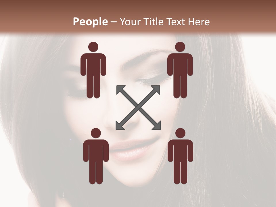 Vertical Hold Clean PowerPoint Template