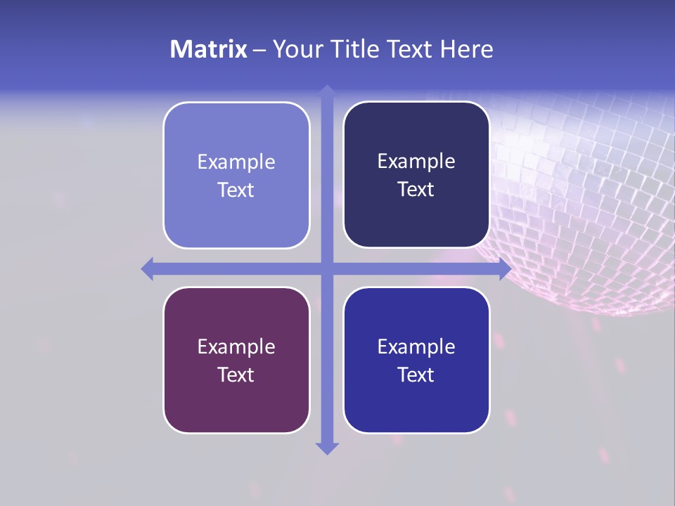 Music Colorful Spotlight PowerPoint Template