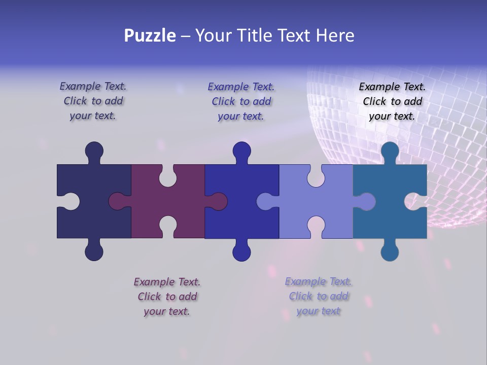 Music Colorful Spotlight PowerPoint Template