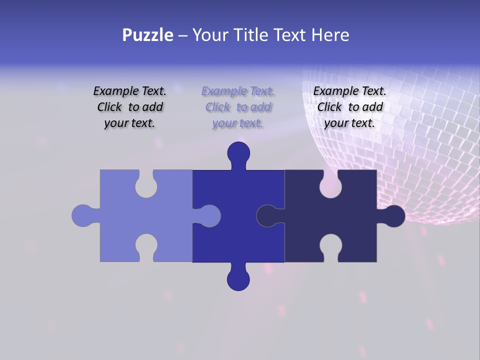 Music Colorful Spotlight PowerPoint Template