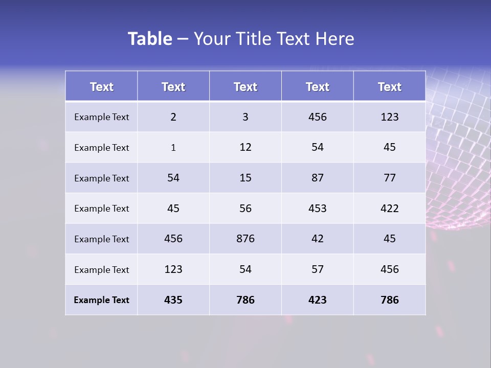 Music Colorful Spotlight PowerPoint Template