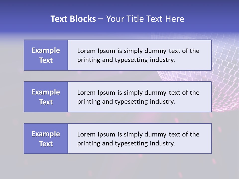 Music Colorful Spotlight PowerPoint Template