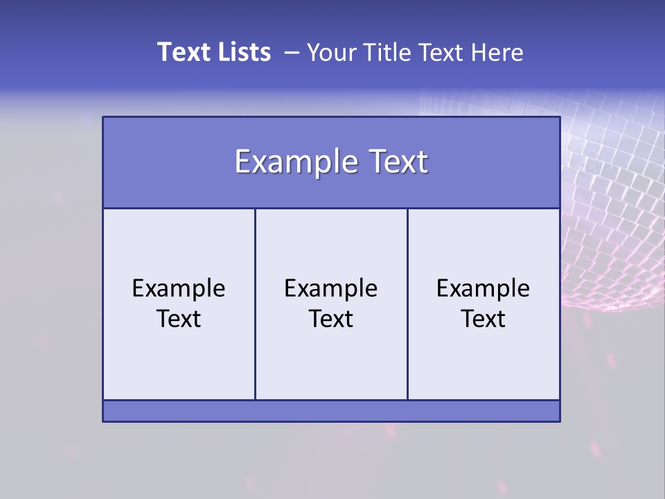 Music Colorful Spotlight PowerPoint Template