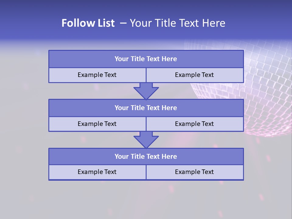 Music Colorful Spotlight PowerPoint Template