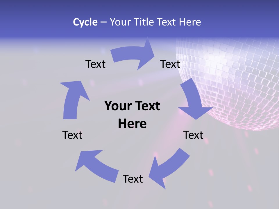 Music Colorful Spotlight PowerPoint Template