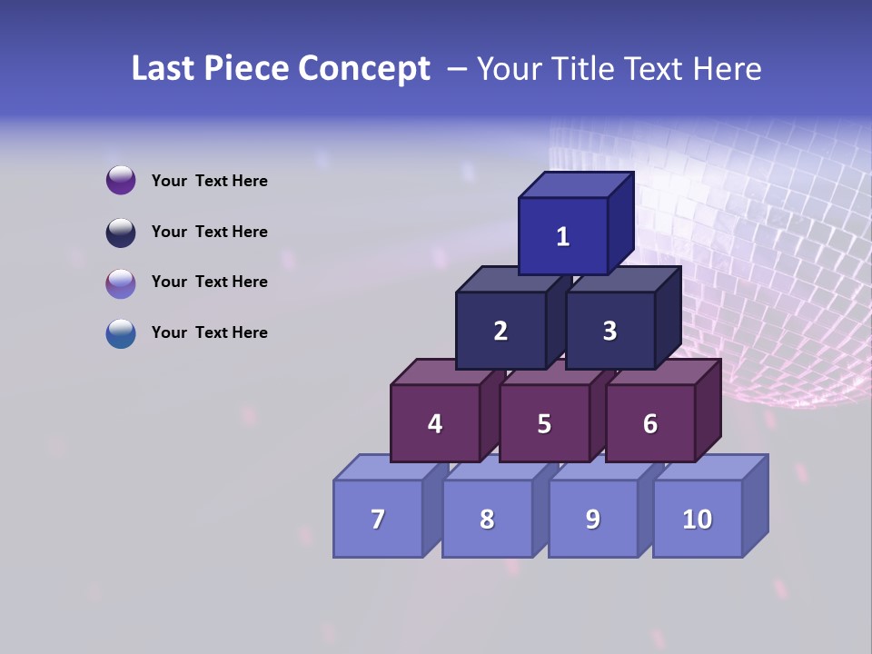 Music Colorful Spotlight PowerPoint Template