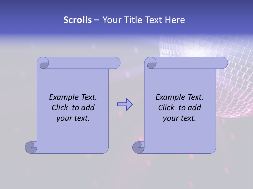 Music Colorful Spotlight PowerPoint Template