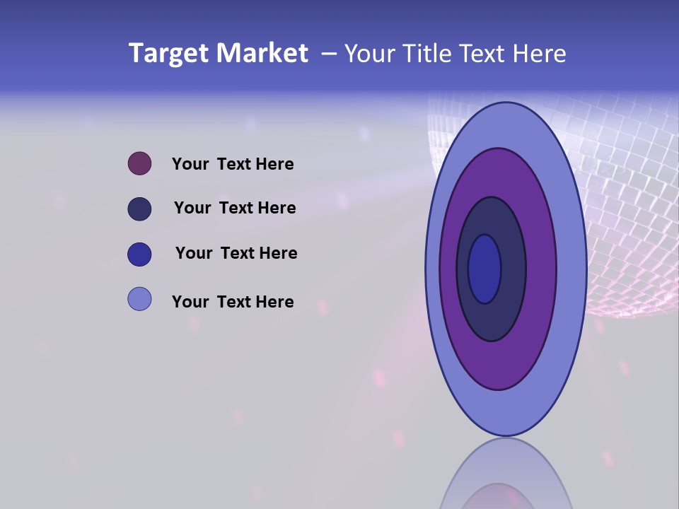 Music Colorful Spotlight PowerPoint Template