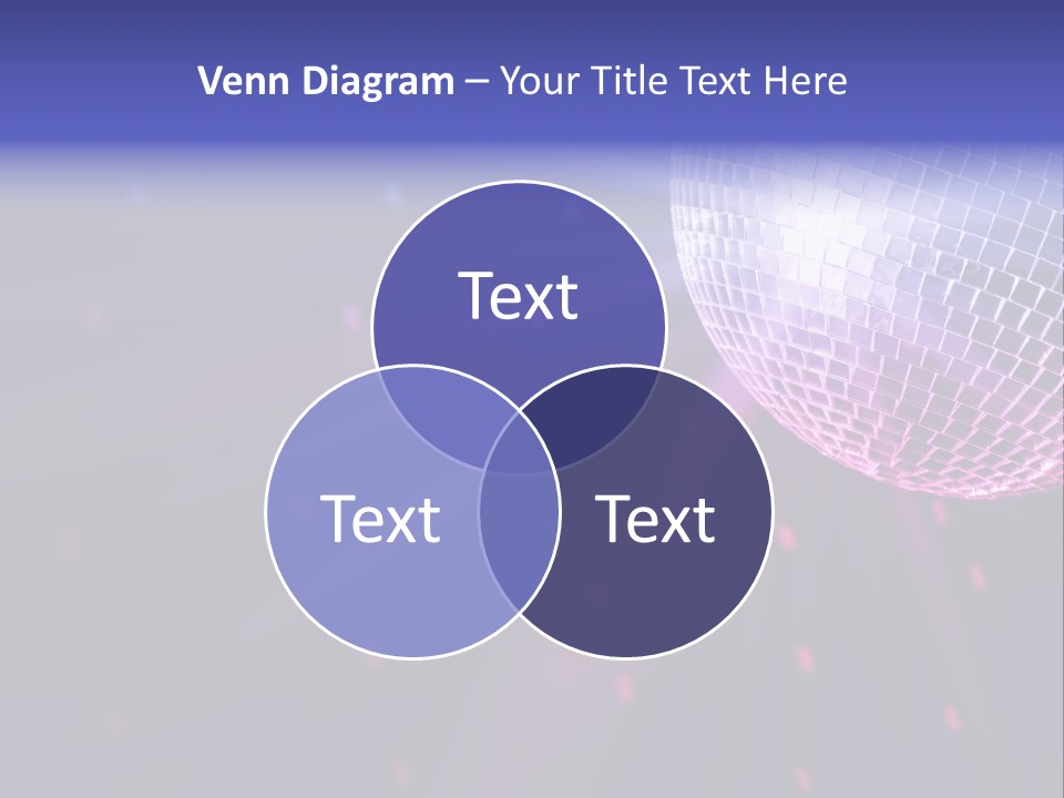 Music Colorful Spotlight PowerPoint Template