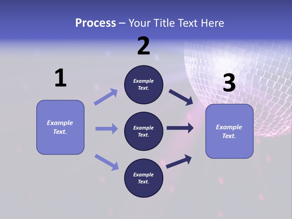 Music Colorful Spotlight PowerPoint Template