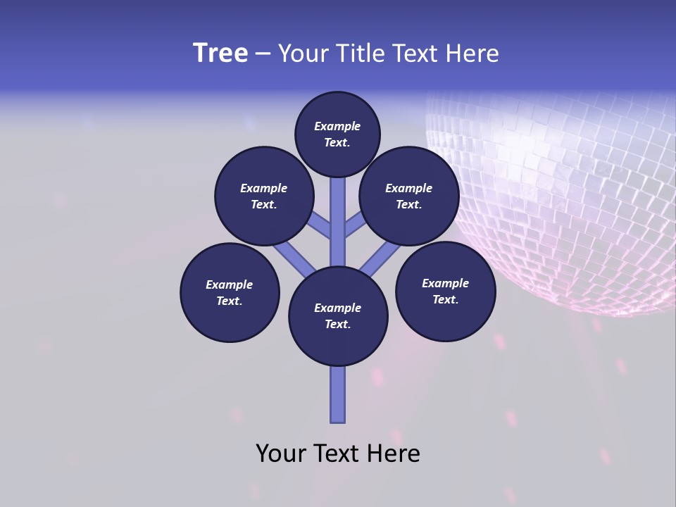 Music Colorful Spotlight PowerPoint Template