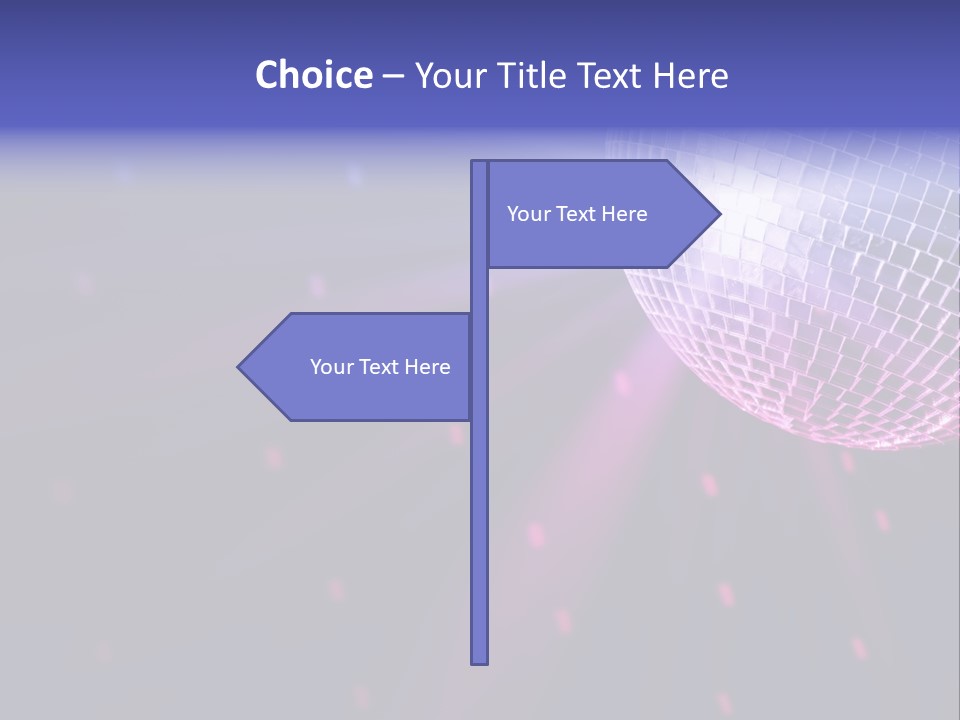 Music Colorful Spotlight PowerPoint Template