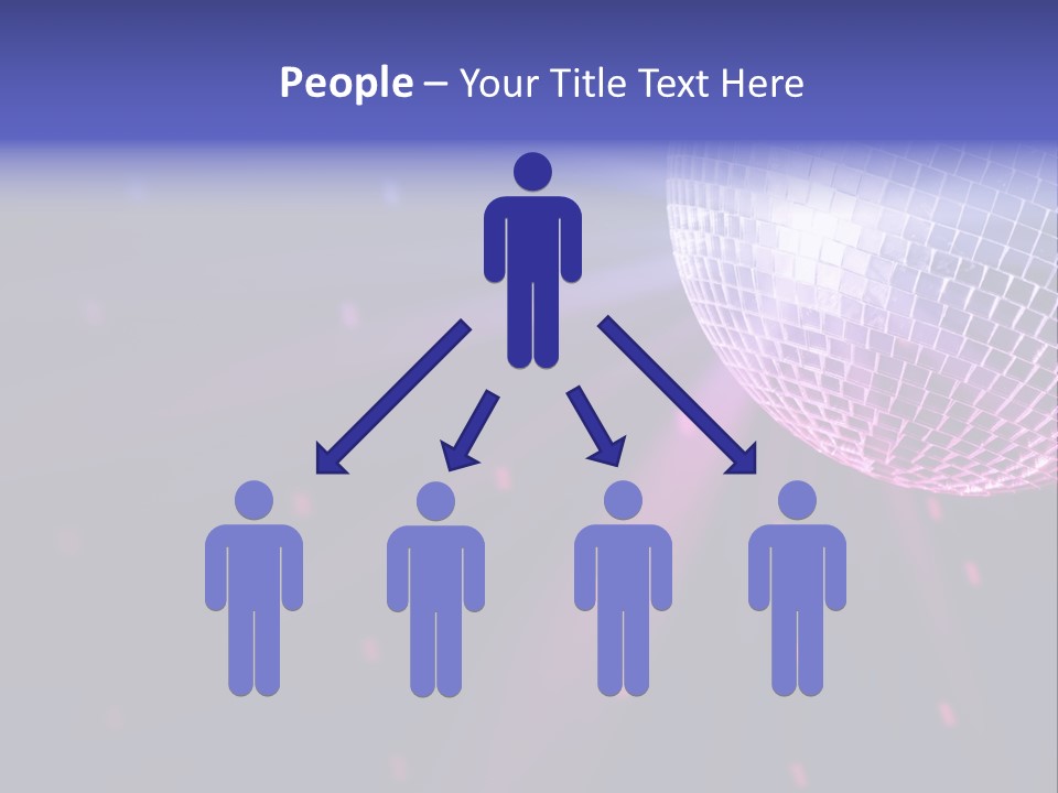 Music Colorful Spotlight PowerPoint Template