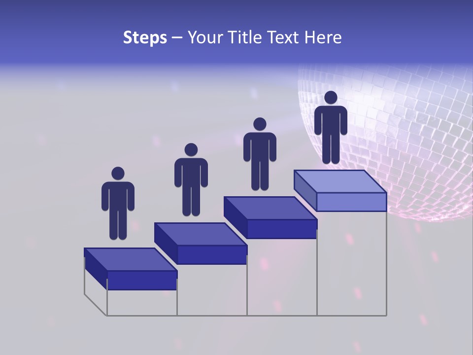 Music Colorful Spotlight PowerPoint Template