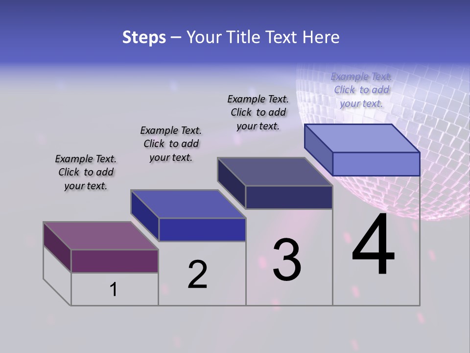 Music Colorful Spotlight PowerPoint Template