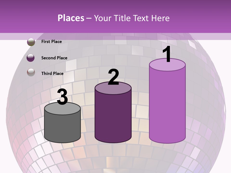 Web Diskothek Silhouette PowerPoint Template