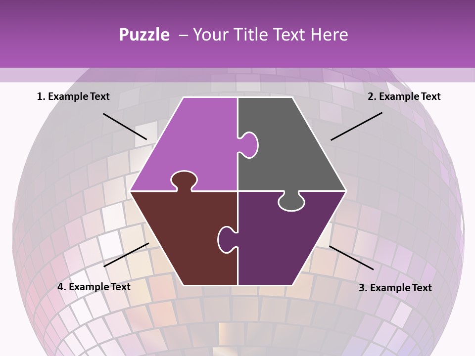 Web Diskothek Silhouette PowerPoint Template