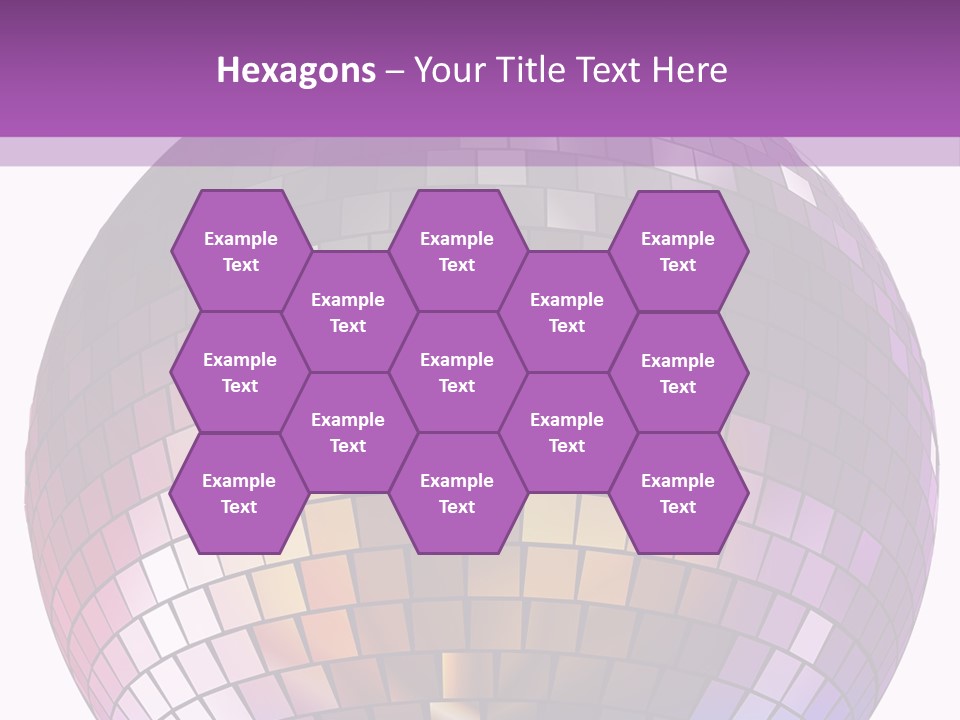 Web Diskothek Silhouette PowerPoint Template