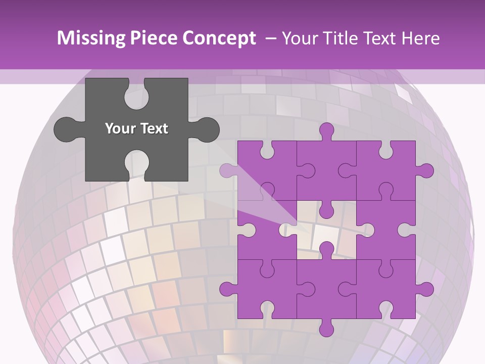 Web Diskothek Silhouette PowerPoint Template