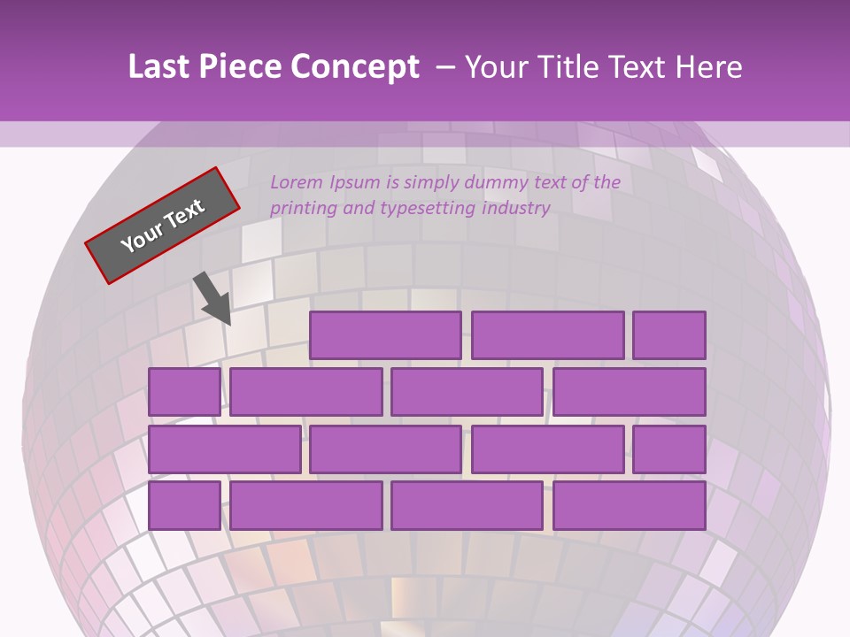 Web Diskothek Silhouette PowerPoint Template