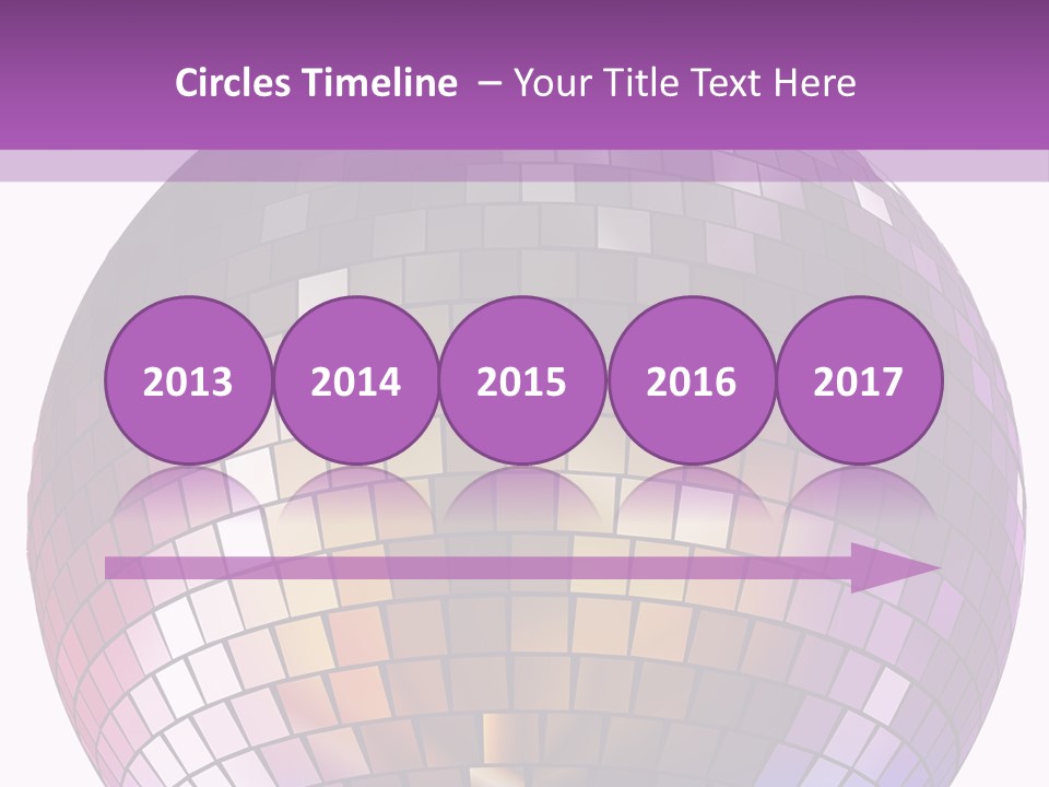 Web Diskothek Silhouette PowerPoint Template