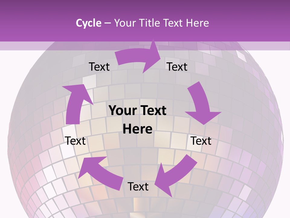 Web Diskothek Silhouette PowerPoint Template