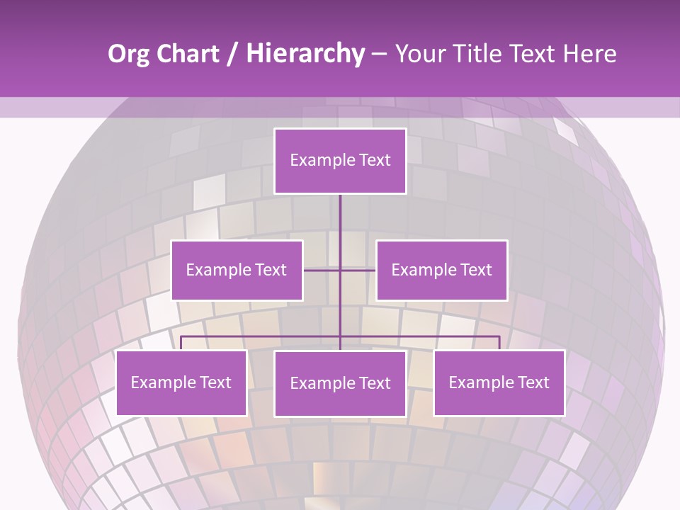 Web Diskothek Silhouette PowerPoint Template