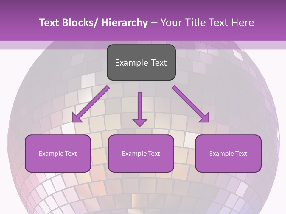 Web Diskothek Silhouette PowerPoint Template