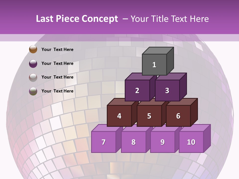 Web Diskothek Silhouette PowerPoint Template