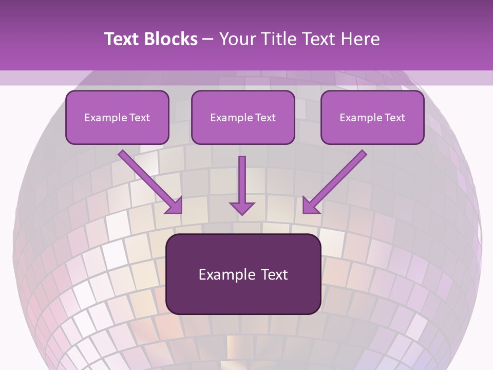 Web Diskothek Silhouette PowerPoint Template