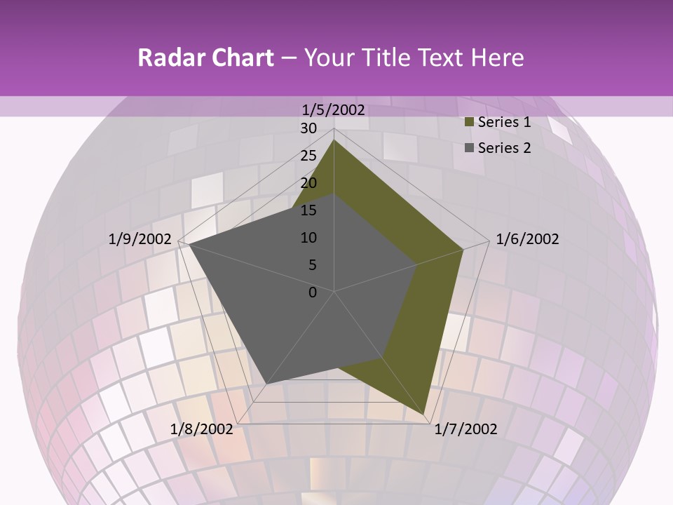 Web Diskothek Silhouette PowerPoint Template