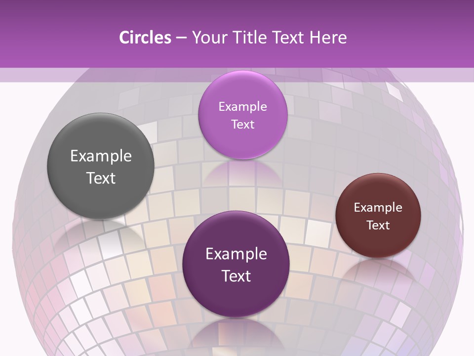 Web Diskothek Silhouette PowerPoint Template