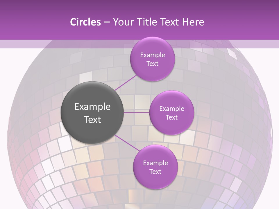 Web Diskothek Silhouette PowerPoint Template