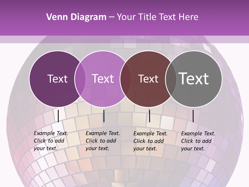 Web Diskothek Silhouette PowerPoint Template