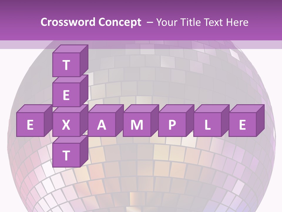 Web Diskothek Silhouette PowerPoint Template