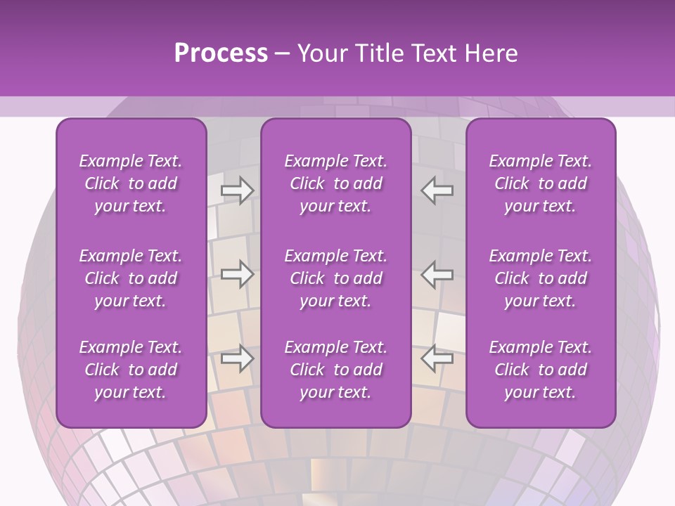 Web Diskothek Silhouette PowerPoint Template