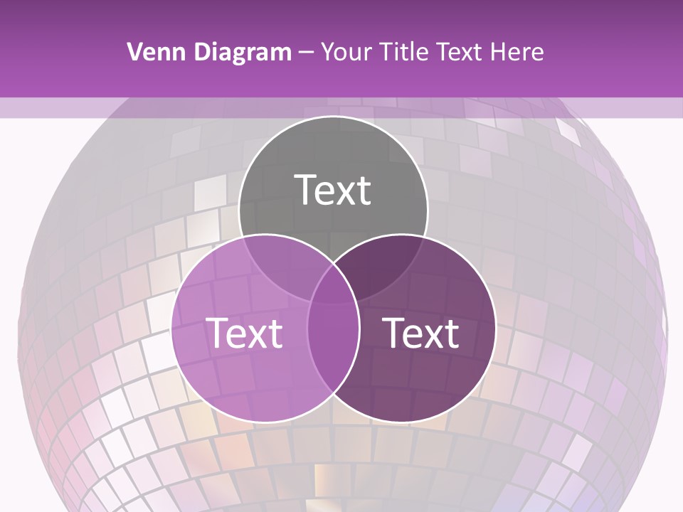 Web Diskothek Silhouette PowerPoint Template