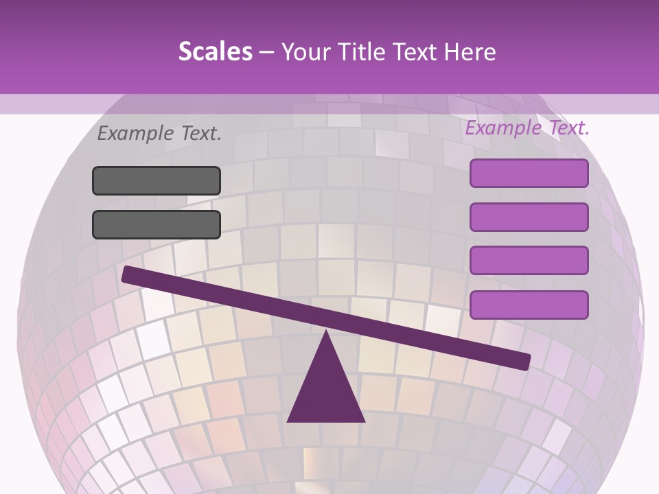 Web Diskothek Silhouette PowerPoint Template