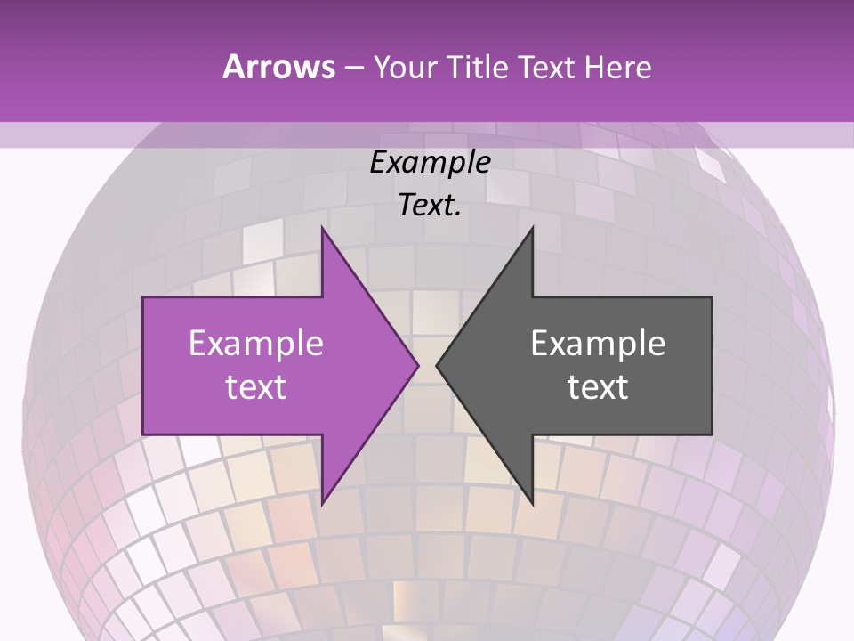 Web Diskothek Silhouette PowerPoint Template