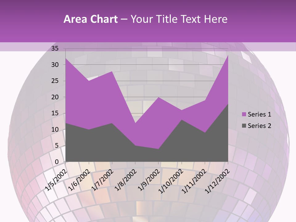 Web Diskothek Silhouette PowerPoint Template