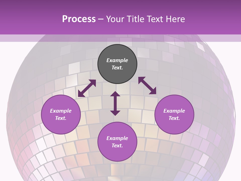 Web Diskothek Silhouette PowerPoint Template