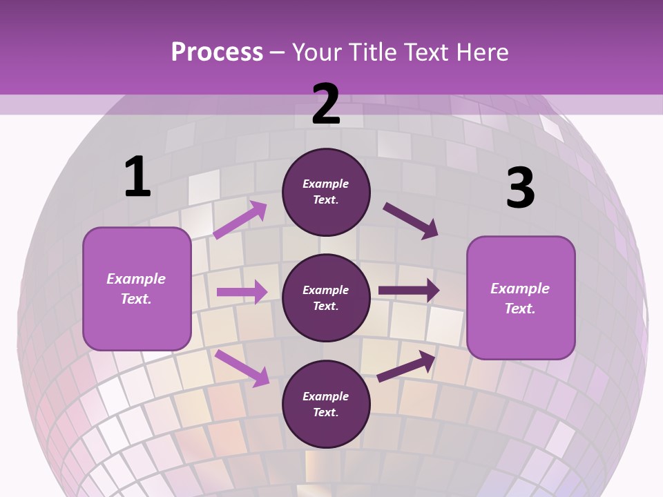 Web Diskothek Silhouette PowerPoint Template